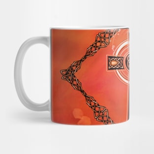 Elegant celtic cross Mug